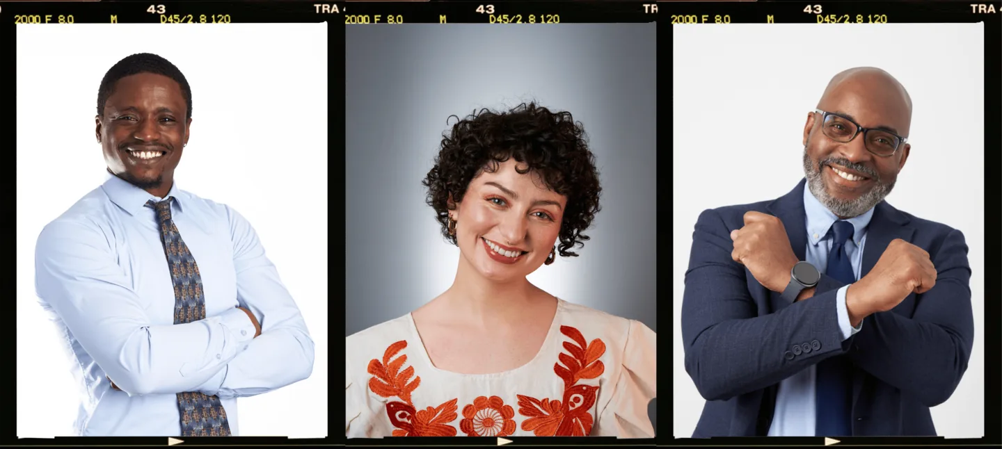 Bronx NYC portrait photographer Marcelo Lopez Lopez with clients